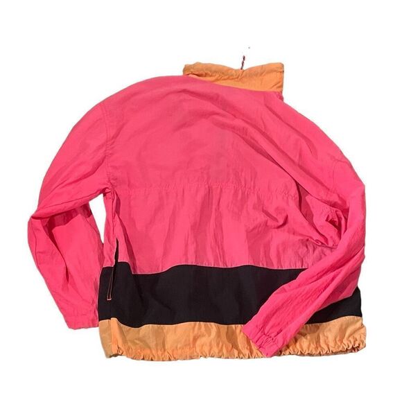 Vintage Mid 1990s Express Brand May Company Windbreaker SZ M Surfs Edge Pink Med - Picture 2 of 16